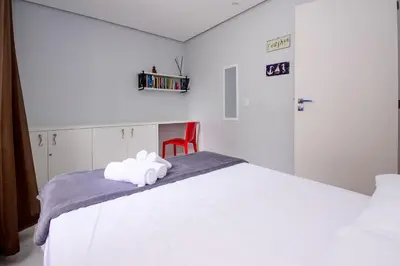 A planta de Apartamento a 150m da Praia VB1446