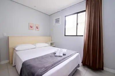 A planta de Apartamento a 150m da Praia VB1446