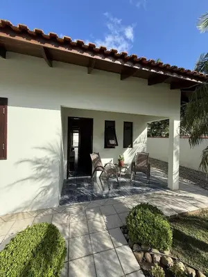O edifício onde a casa de férias está situado