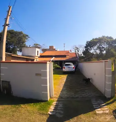 O edifício onde a casa de férias está situado