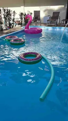 A piscina em ou perto de Residencial Vida na Praia APTO 01