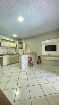 A cozinha ou kitchenette de Apt 02 Vida na Praia com Piscina-200m do Mar
