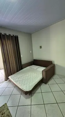 Uma cama ou camas num quarto em Apt 02 Vida na Praia com Piscina-200m do Mar