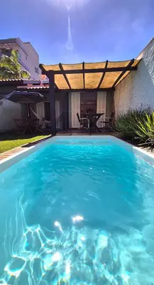 A piscina em ou perto de Casa Sol - Com Piscina - Praia de Mariscal - SC