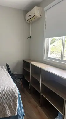 Uma cama ou camas num quarto em Aroeira Ap