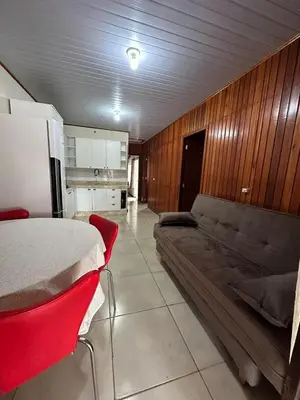 A cozinha ou kitchenette de Casa grande 500mt de Mariscal beach