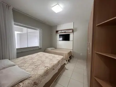 Uma cama ou camas num quarto em Residencial Marcelo Pinheiro