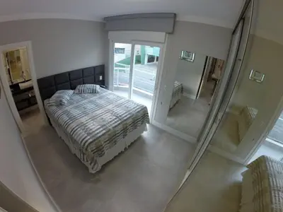 Uma cama ou camas num quarto em Residencial Marcelo Pinheiro