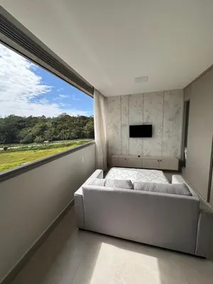 Uma cama ou camas num quarto em Luxo e conforto perto do mar