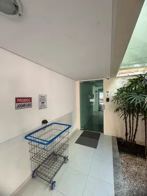 A planta de Charmoso e confortável apê na praia de Palmas