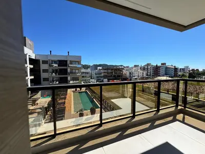 A planta de Oásis do Atlântico 301 B - Apartamento decorado com 3 dormitórios em um condomínio clube na Praia de Palmas.