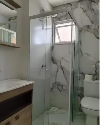 Uma casa de banho em Residêncial Campinas a 400 Metros da praia de Palmas