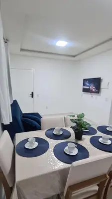 Uma televisão e/ou sistema de entretenimento em Residêncial Campinas a 400 Metros da praia de Palmas