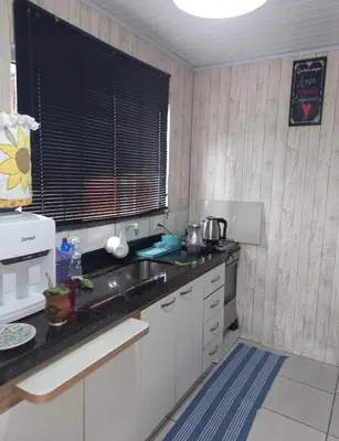 A cozinha ou kitchenette de Casa para descanso