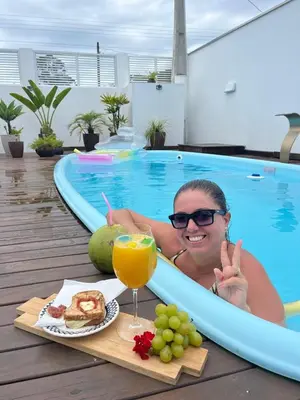 A piscina em ou perto de MarisC&LHouse2-Quarto para casal