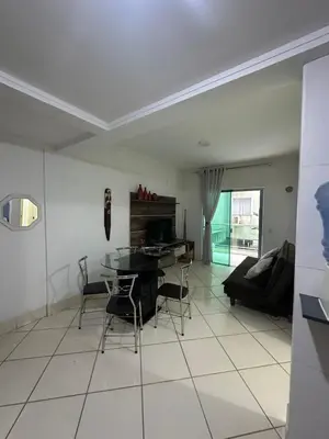 Uma área de estar em Sol de bombinhas