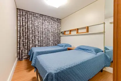 A planta de Magnifico Apartamento Condominio Boulevard
