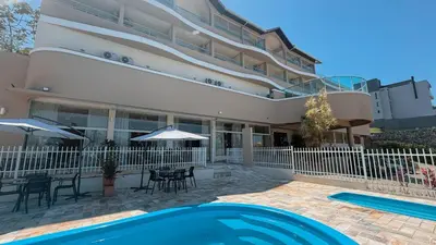 A piscina em ou perto de Oasis do Mar Hotel - A melhor vista de Itapema