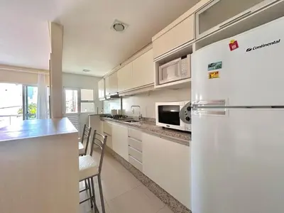 A planta de Excelente apto 3 dormitórios em Bombas / SC