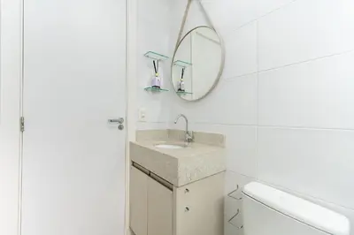 A planta de Apartamento 2 dormitórios em Bombas SC
