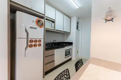 A planta de Apartamento 2 dormitórios em Bombas SC