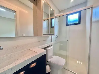 A planta de Excelente apartamento em Bombas