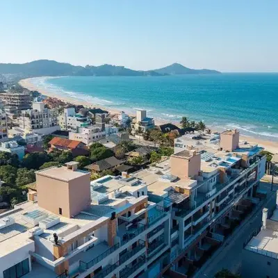 Apartamento 2 suítes com piscina em Canto Grande / Bombinhas SC