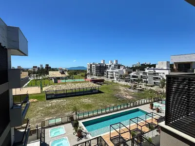 A piscina em ou perto de Oásis do Atlântico 408 A - Apartamento vista mar na praia de palmas