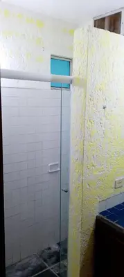 Uma casa de banho em Residencial panoramica AP1