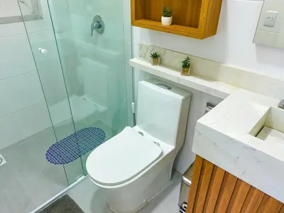 Uma casa de banho em Ilumini Apartment