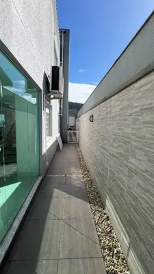 O edifício onde a casa de férias está situado