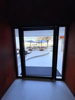 Uma cama ou camas num quarto em Penthouse na Av Atlântica with Sea Front and Spa
