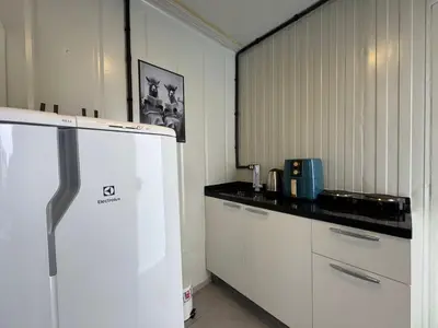 A cozinha ou kitchenette de Aconchego Urbano em Tijucas n 06