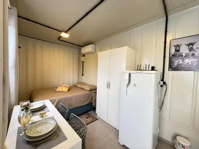 A cozinha ou kitchenette de Aconchego Urbano em Tijucas n 06