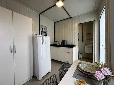 A cozinha ou kitchenette de Aconchego Urbano em Tijucas n 06