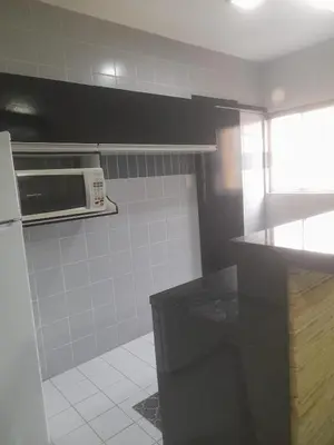 A cozinha ou kitchenette de Condomínio Residencial Eberle - APTO 401