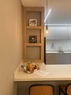 A cozinha ou kitchenette de Triplex 3850