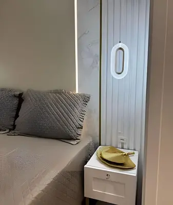 A planta de Sol, Mar e Conforto: Seu apartamento de férias.
