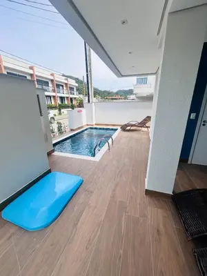 A piscina em ou perto de Apto Da Praia 201