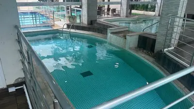 A piscina em ou perto de Apto Praia de Bombas Bombinhas