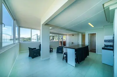 A planta de B300 - Casa Beira Mar com piscina Privativa