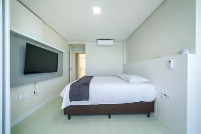 A planta de B300 - Casa Beira Mar com piscina Privativa
