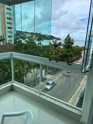 A planta de VISTA MAR INDESCRITÍVEL em APTO 3 SUÍTES - ITAPEMA - SC