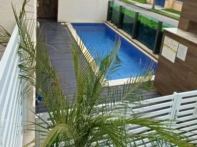 A piscina em ou perto de Apto Confortável em Palmas