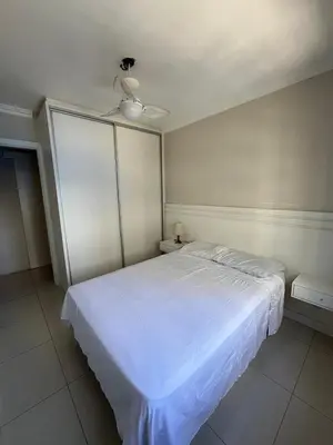 Uma cama ou camas num quarto em Quadra Mar Premium