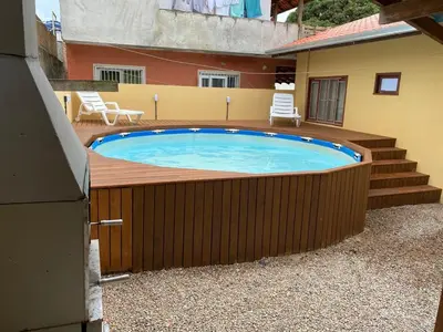 A piscina em ou perto de Casa com Piscina em Bombinhas - Mariscal