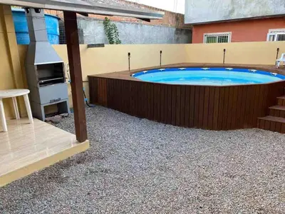 A piscina em ou perto de Casa com Piscina em Bombinhas - Mariscal