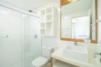 Uma casa de banho em Petit Village | Casa 109 | 03 suítes