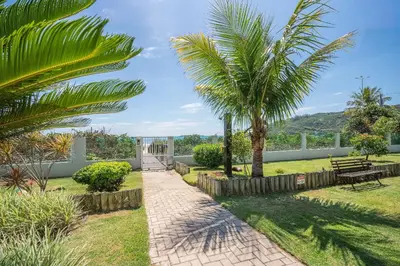 Paisagem natural perto da casa de férias
