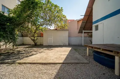 O edifício onde a casa de férias está situado